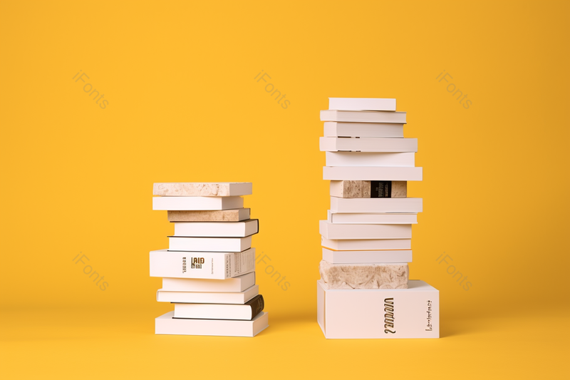 海报设计背景广告设计素材元素简洁黄色背景上的书堆,高清,摄影图,摄影图片,图片大全,摄影图免费下载